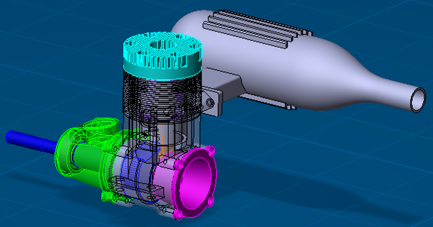 3D Engine Design (CAD)